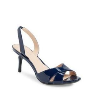 Calvin Klein Lucette Slingback Blue Sandals, Size 8